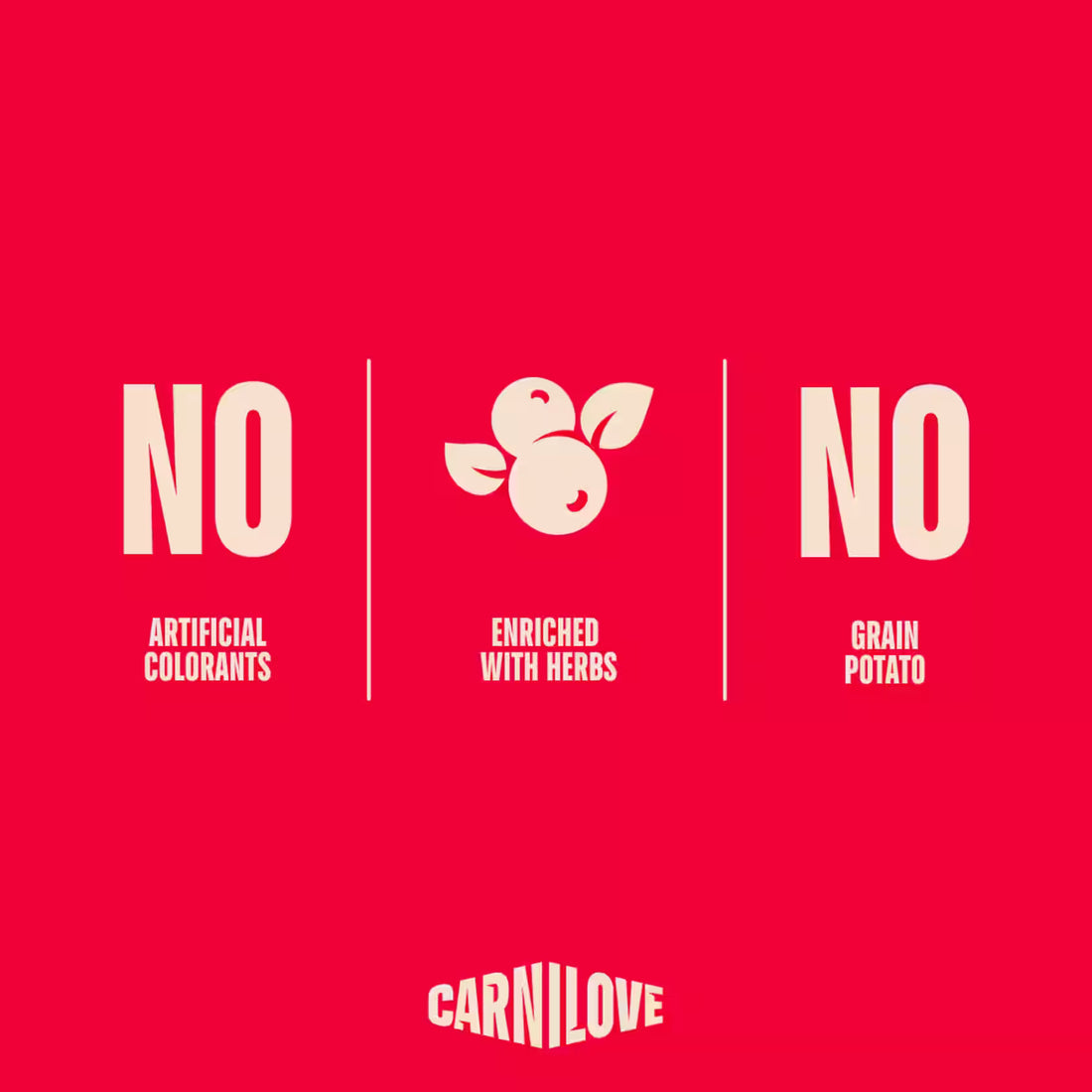 Carnilove Soft Treat – Sardines & Garlic 200g