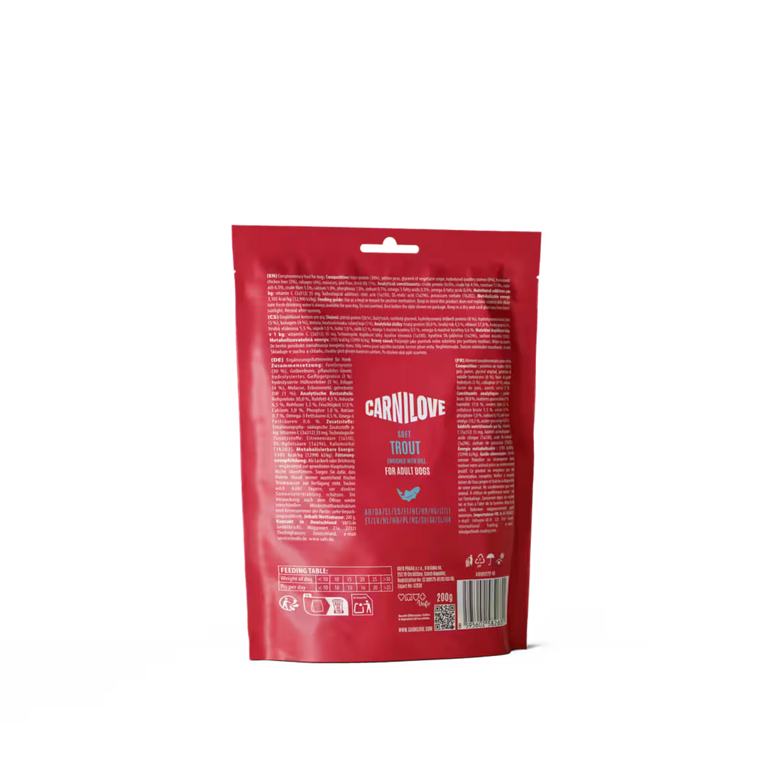 Carnilove Soft Treat – Trout & Dill 200g