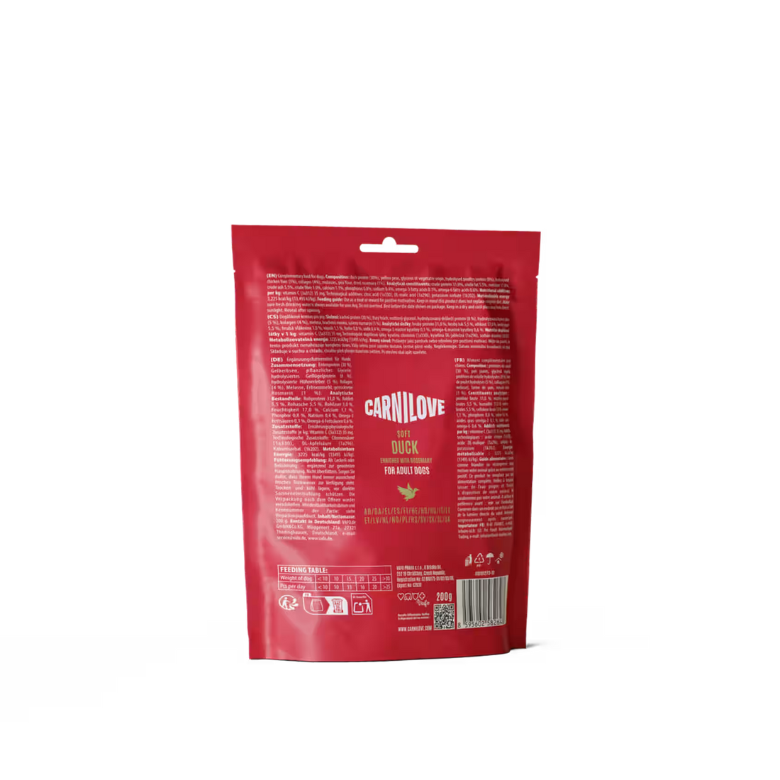 Carnilove Soft Treat – Duck & Rosemary 200g