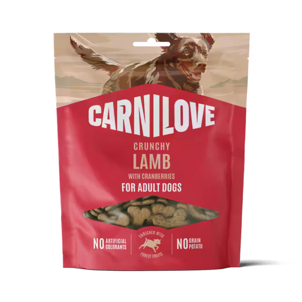 Carnilove Crunchy Treat – Lamb & Cranberries 200g