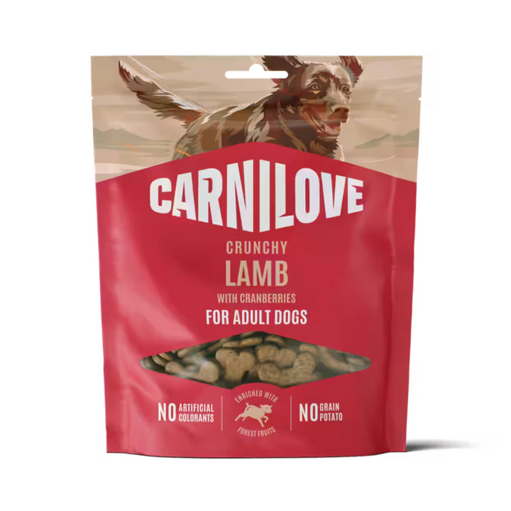 Carnilove Crunchy Treat – Lamb & Cranberries 200g