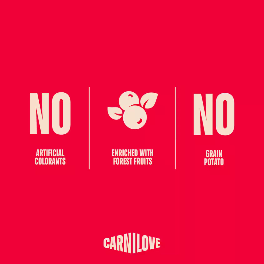 Carnilove Crunchy Treat – Mackerel & Raspberries 200g