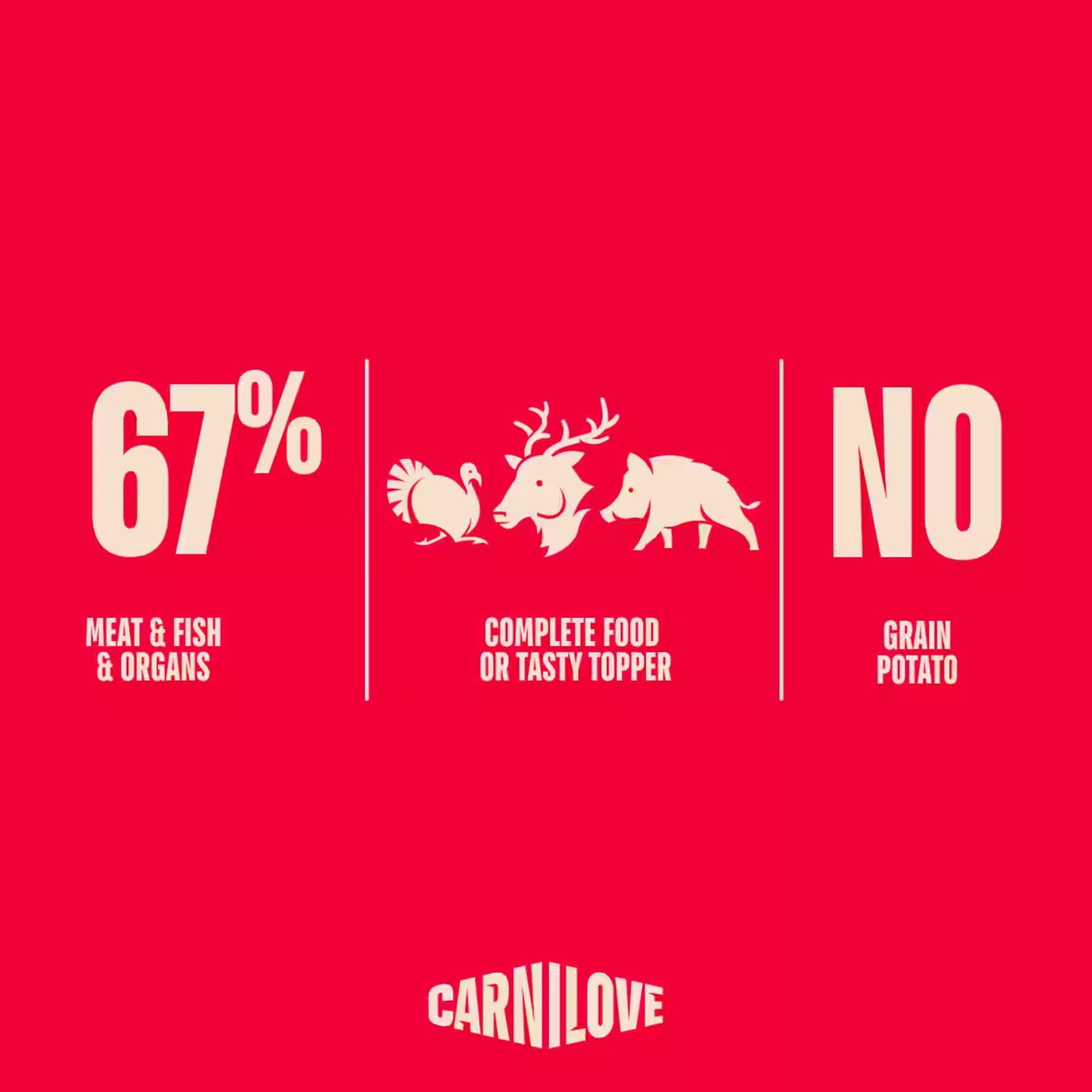 CARNILOVE Tin Turkey & Reindeer & Wild Boar 400g