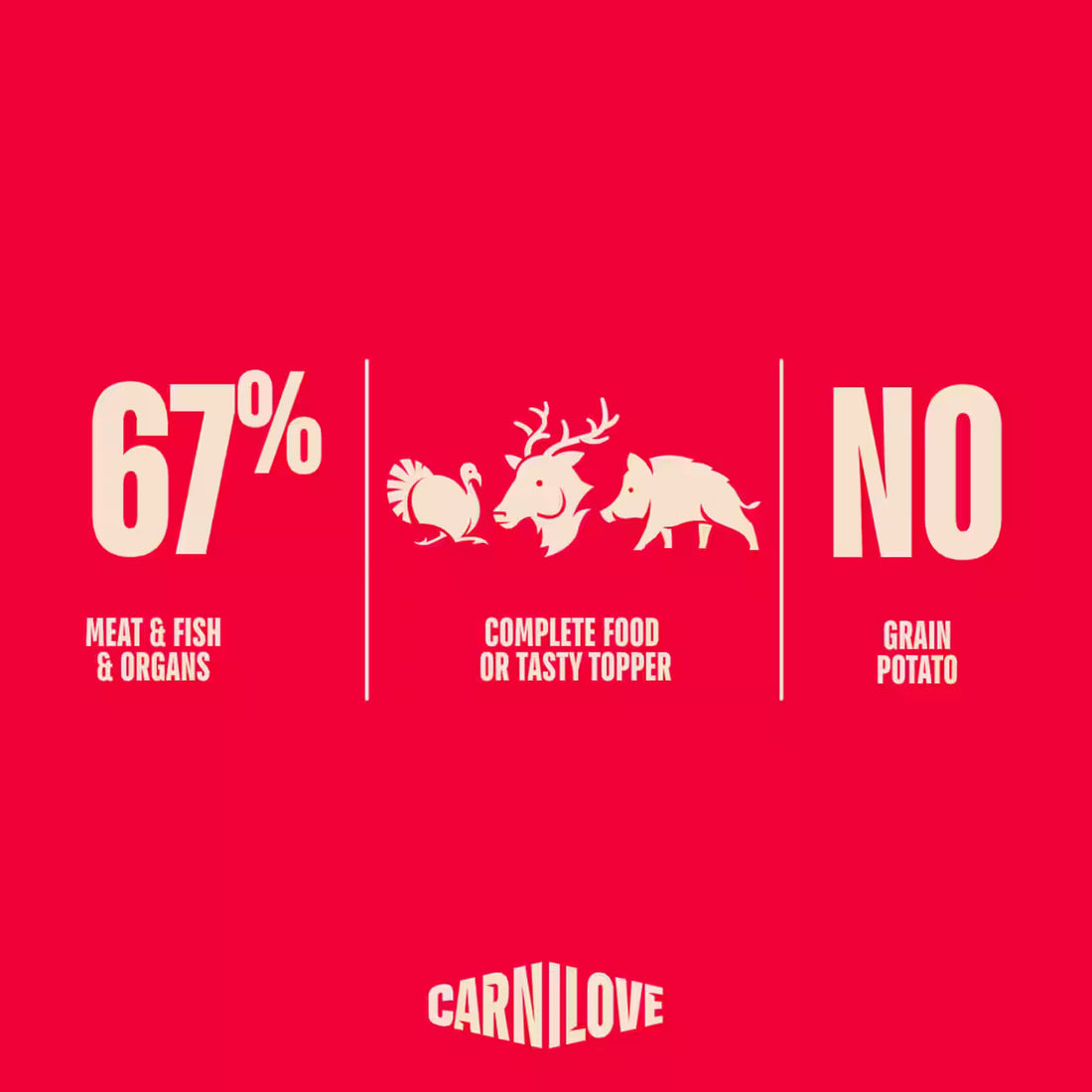 CARNILOVE Tin Turkey & Reindeer & Wild Boar 400g