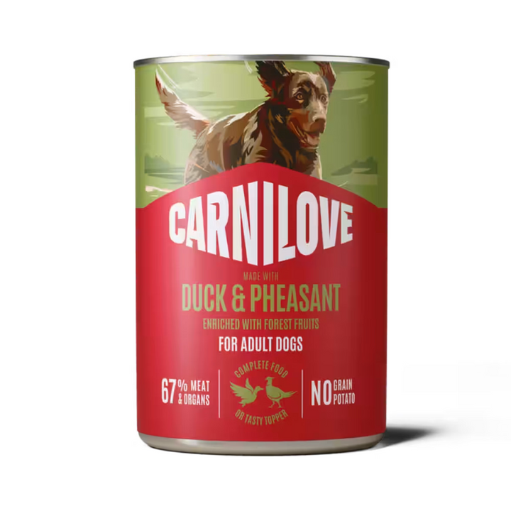 CARNILOVE Tin Duck & Pheasant 400g