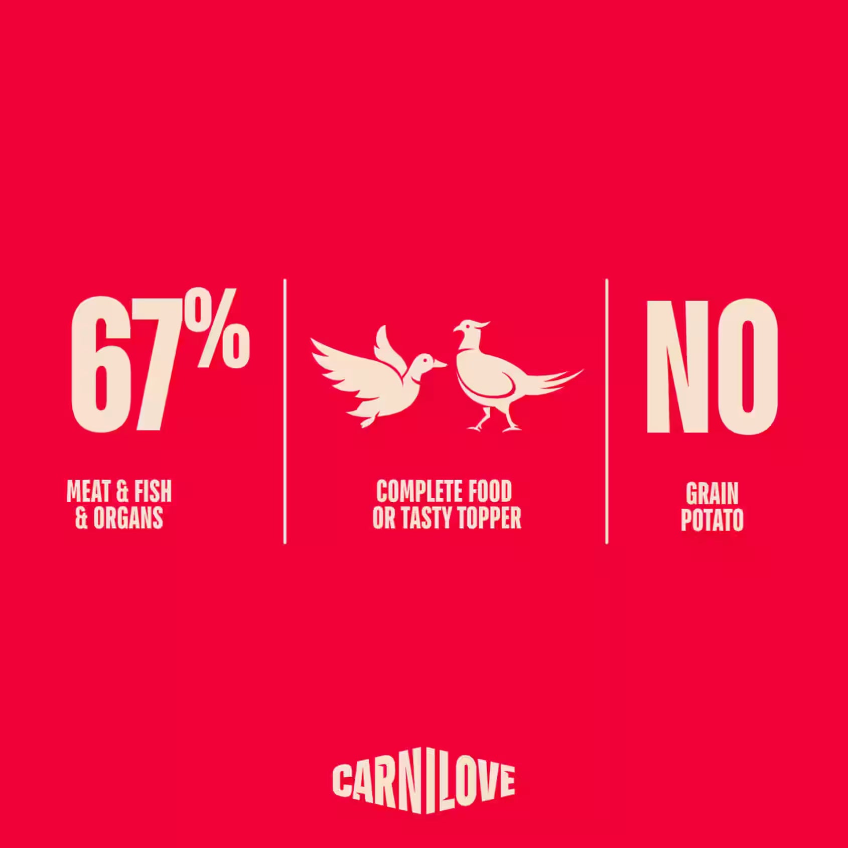 CARNILOVE Tin Duck & Pheasant 400g