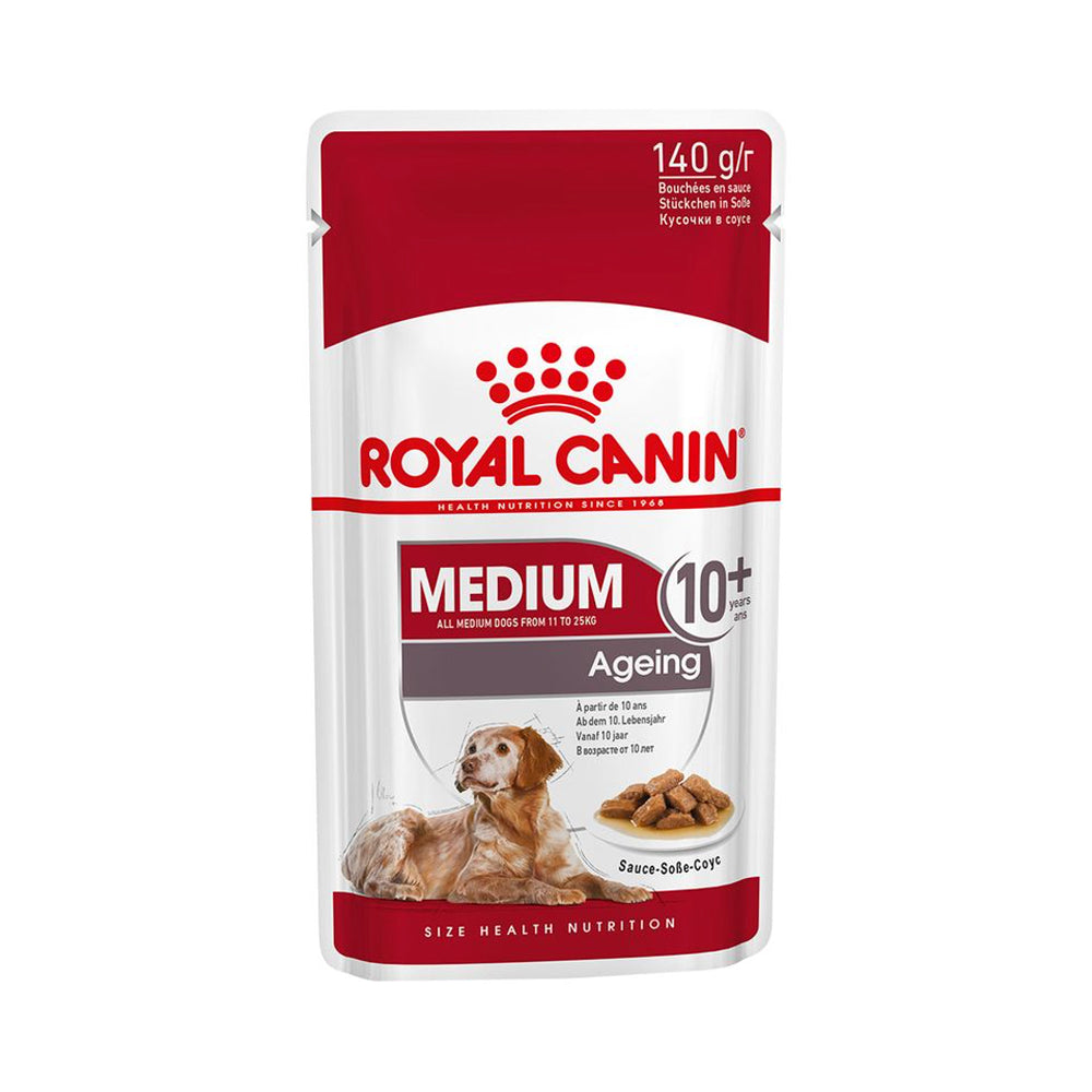Royal Canin Medium Ageing In Gravy Pouch 140g