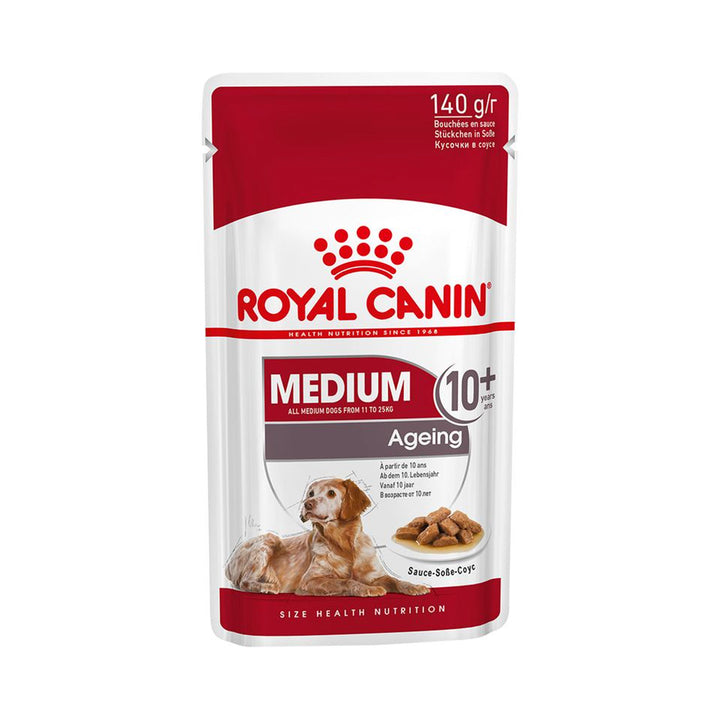 Royal Canin Medium Ageing In Gravy Pouch 140g