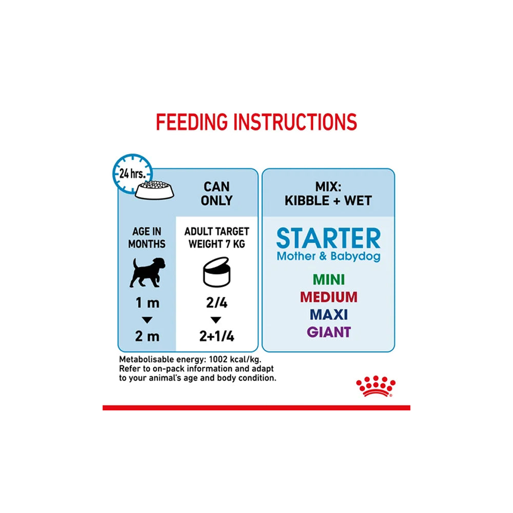 Royal Canin Starter Mousse Mother & Babydog 195g