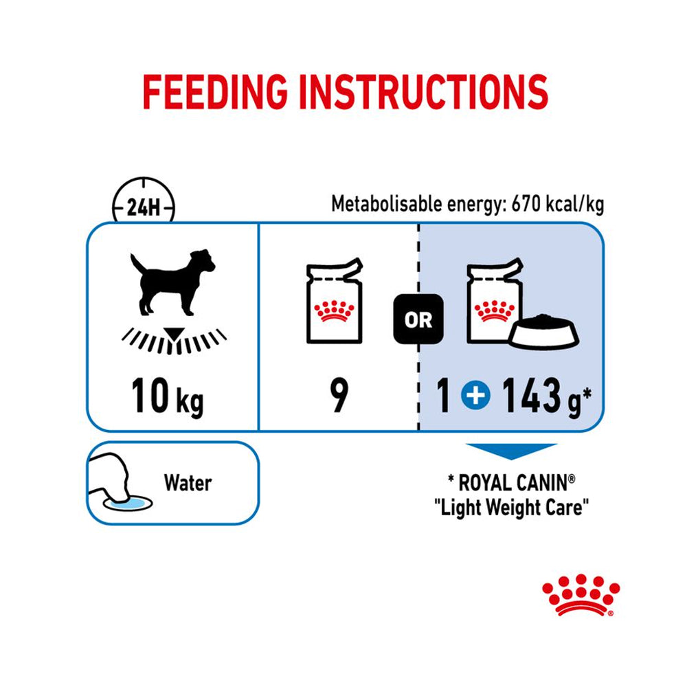Royal Canin Light Weight Care Pouch 85g