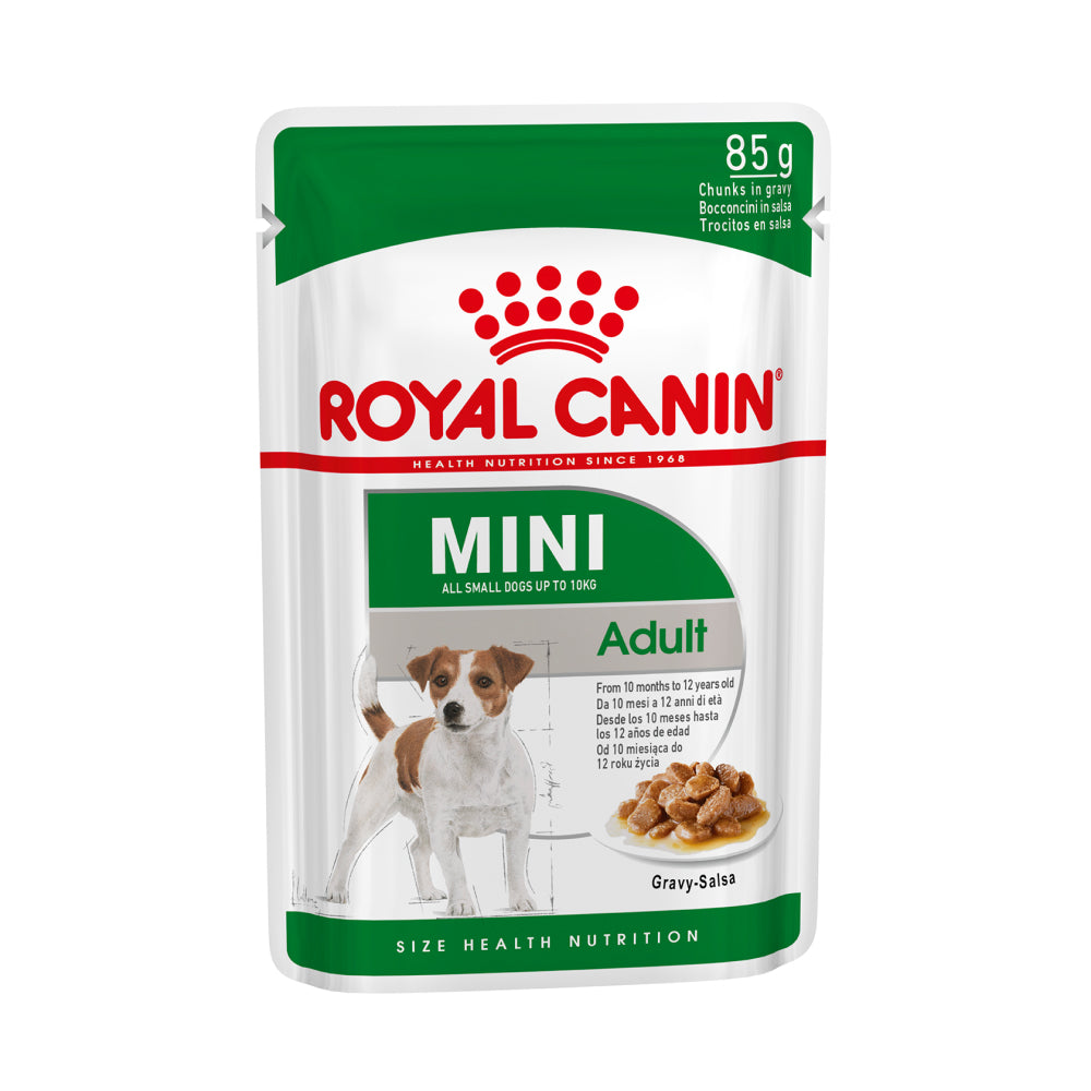 Royal Canin Mini Adult In Gravy Pouch 85g