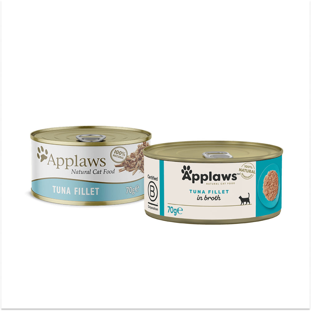 Applaws Tin Tuna Fillet in Broth 70g