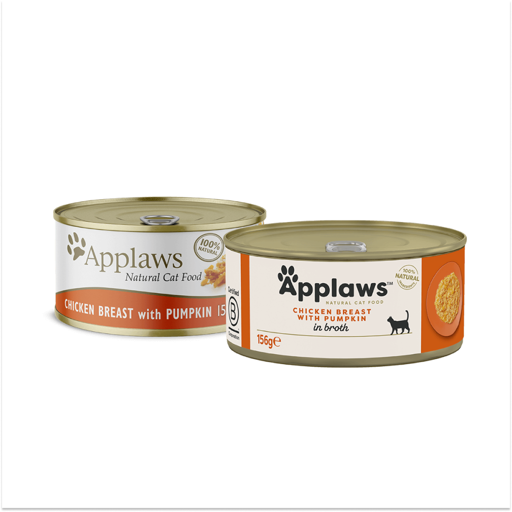 Applaws Tin Chicken Breast & Pumpkin in Broth 156g