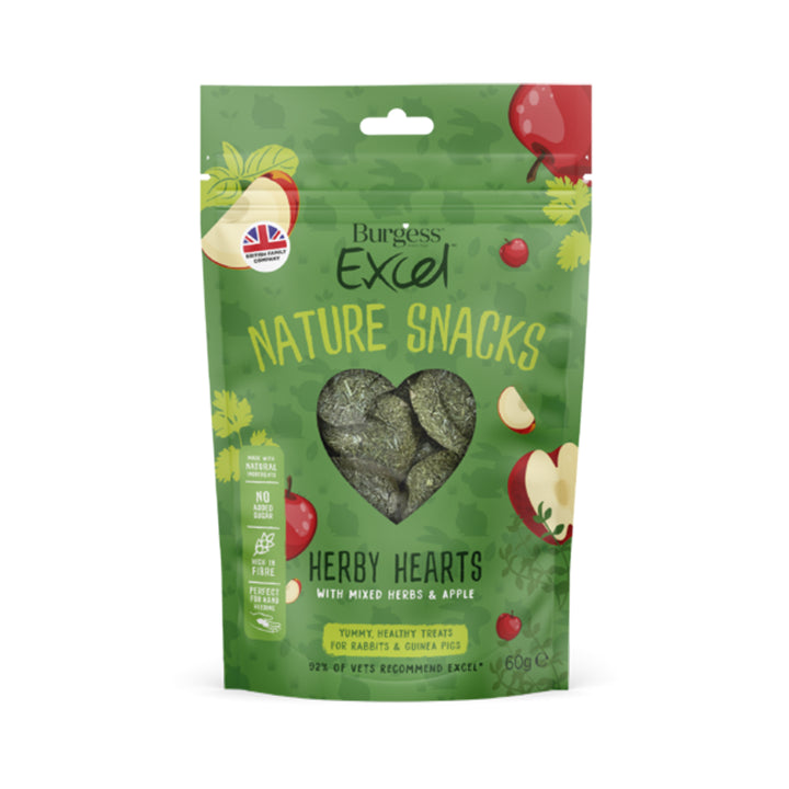 Burgess Excel Herby Hearts 60g