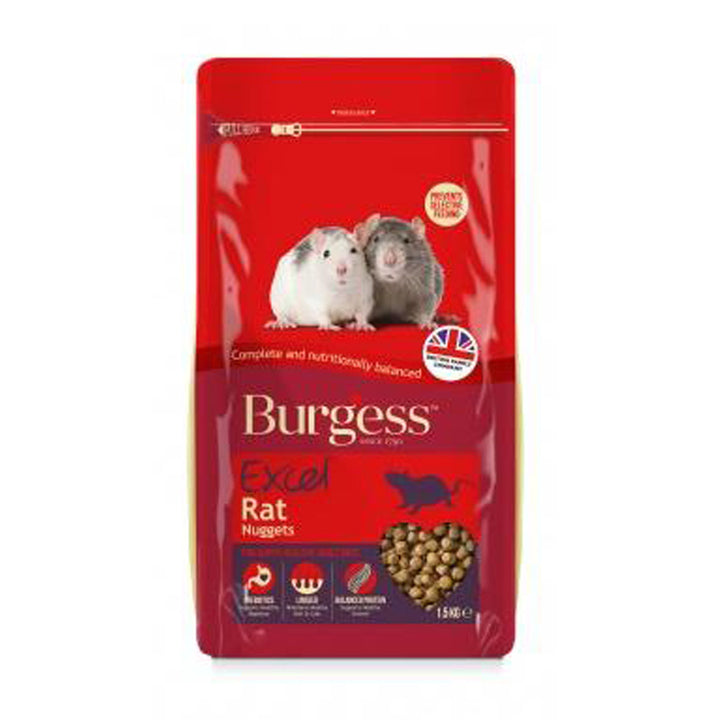 Burgess Excel Rat Nuggets 1.5kg
