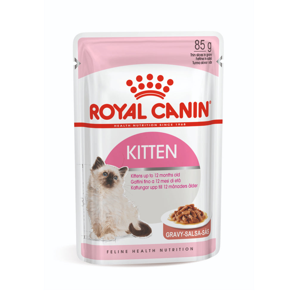Royal Canin Kitten Pouch in Gravy