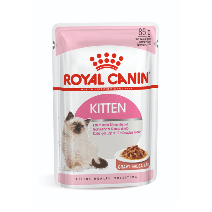 Royal Canin Kitten Pouch in Gravy