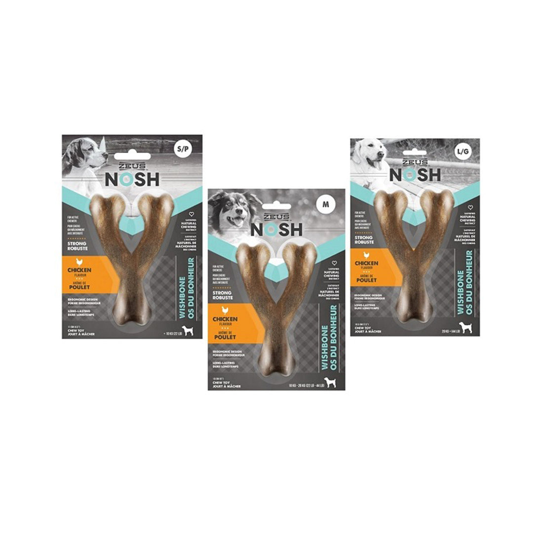Zeus NOSH STRONG Chew Chicken Wishbone