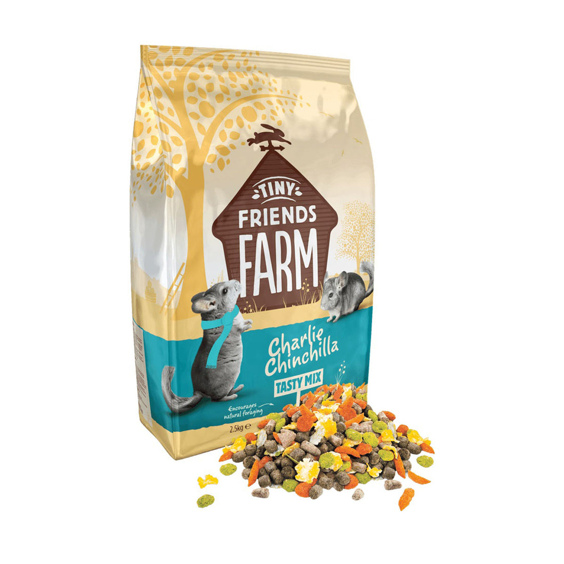 Supreme Charlie Chinchilla Tasty Mix 850g