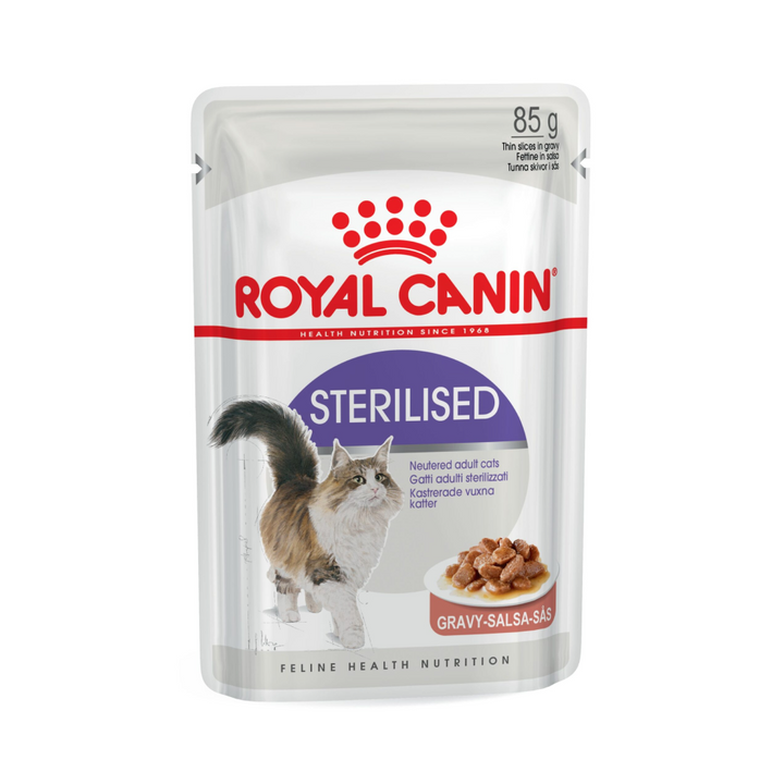 Royal Canin Sterilised Pouch in Gravy