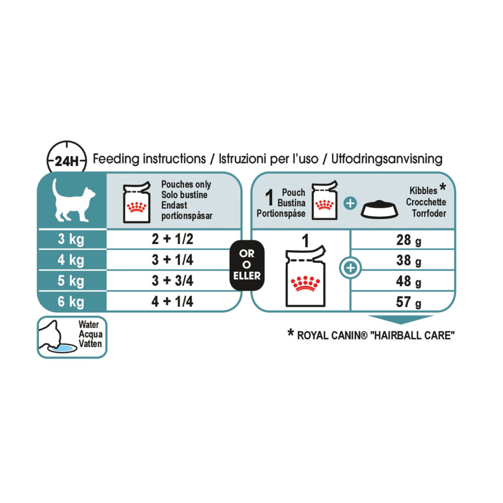 Royal Canin Hairball Care Pouch in Gravy