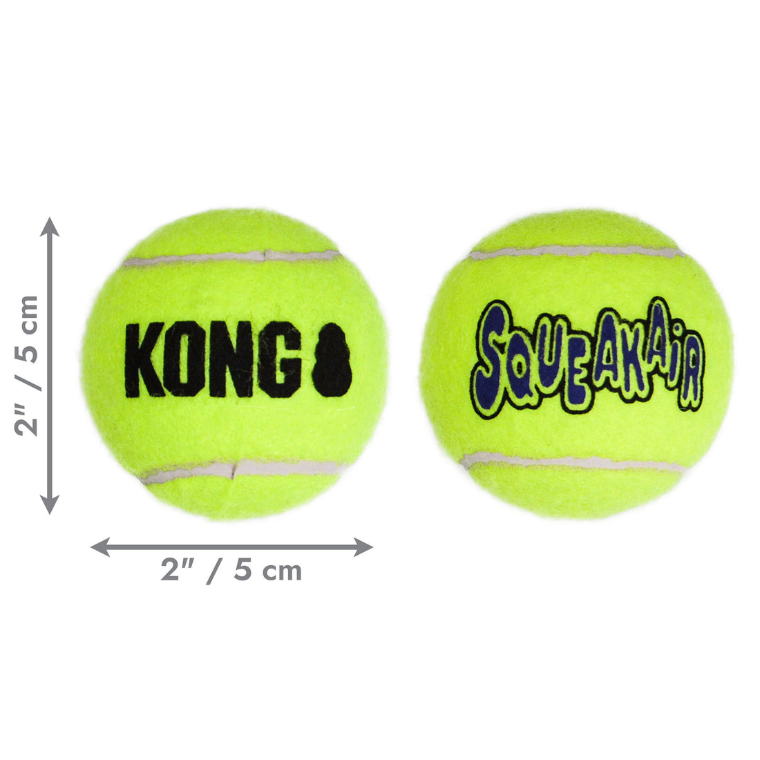 Kong Air Squeaker Tennis Ball Small 3PCS