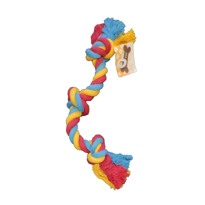 Medium Coloured Rope Toy