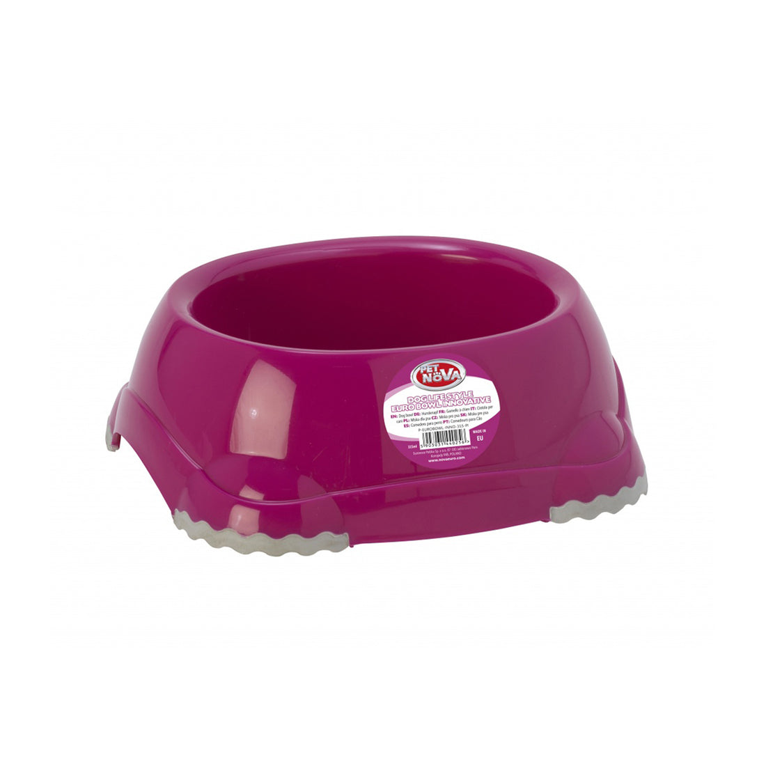 Pet Nova Plastic Dog Bowl 315ml