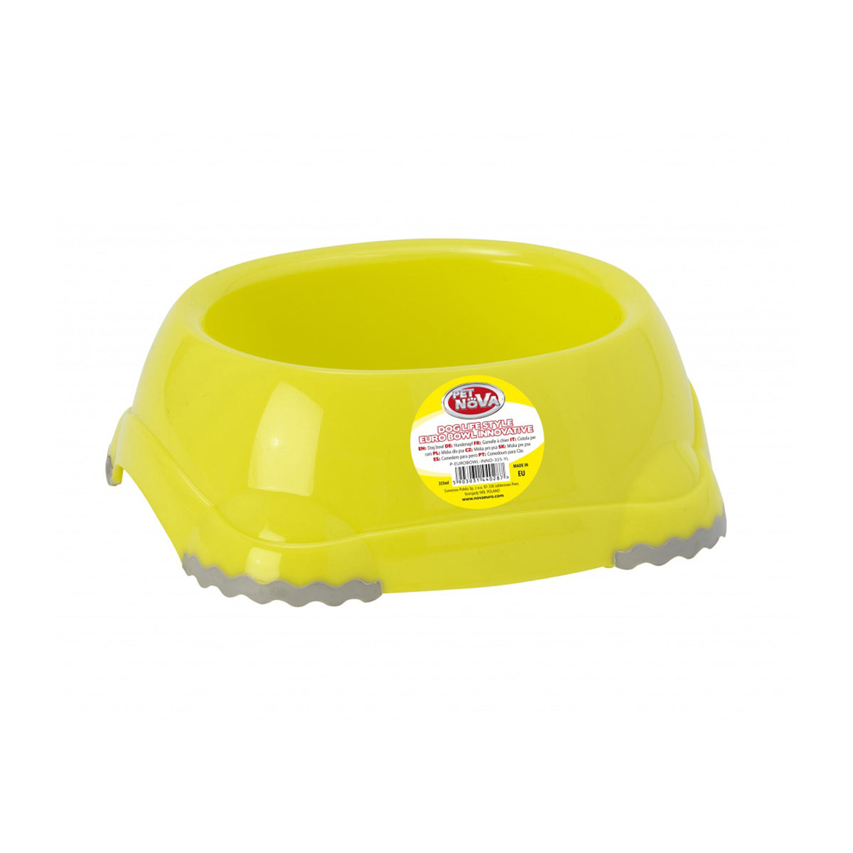 Pet Nova Plastic Dog Bowl 315ml
