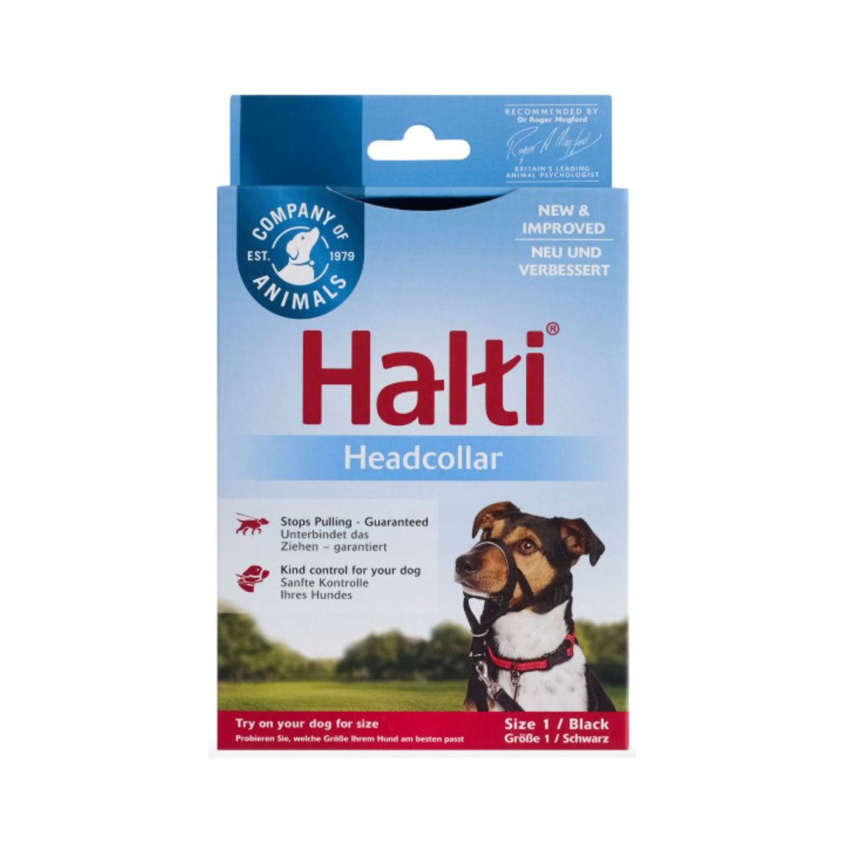 Halti Head Collar Black Size 1