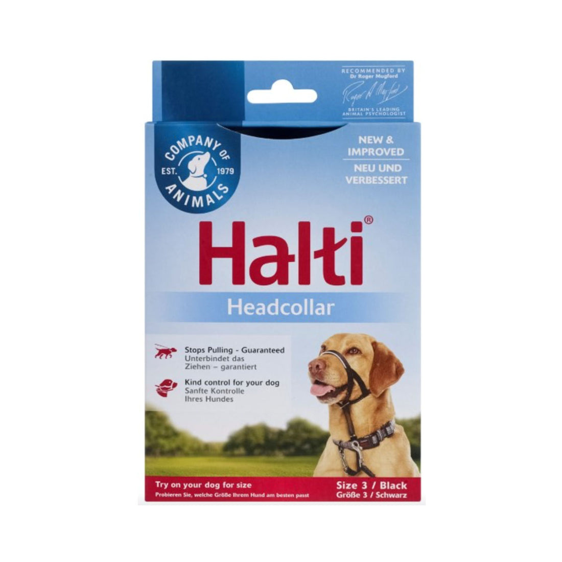 Halti Head Collar Black Size 3