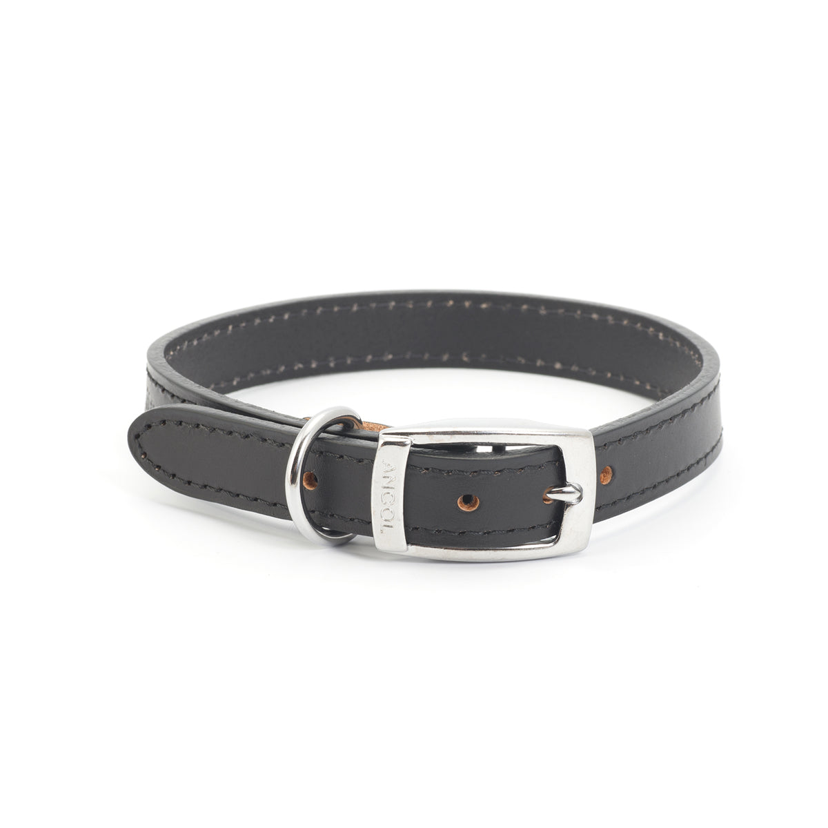 Ancol Classic Leather Collar 18″ Size 4