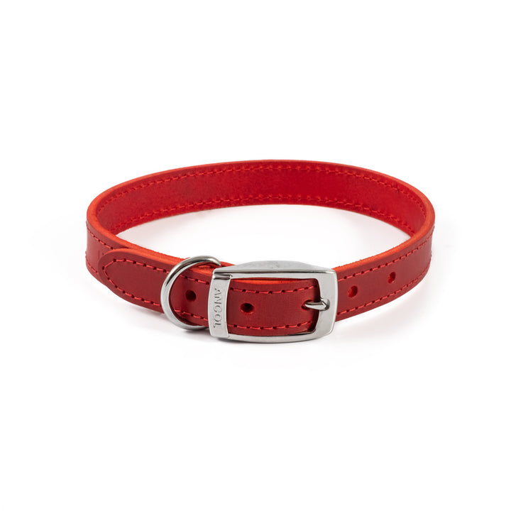 Ancol Classic Leather Collar 16″ Size 3