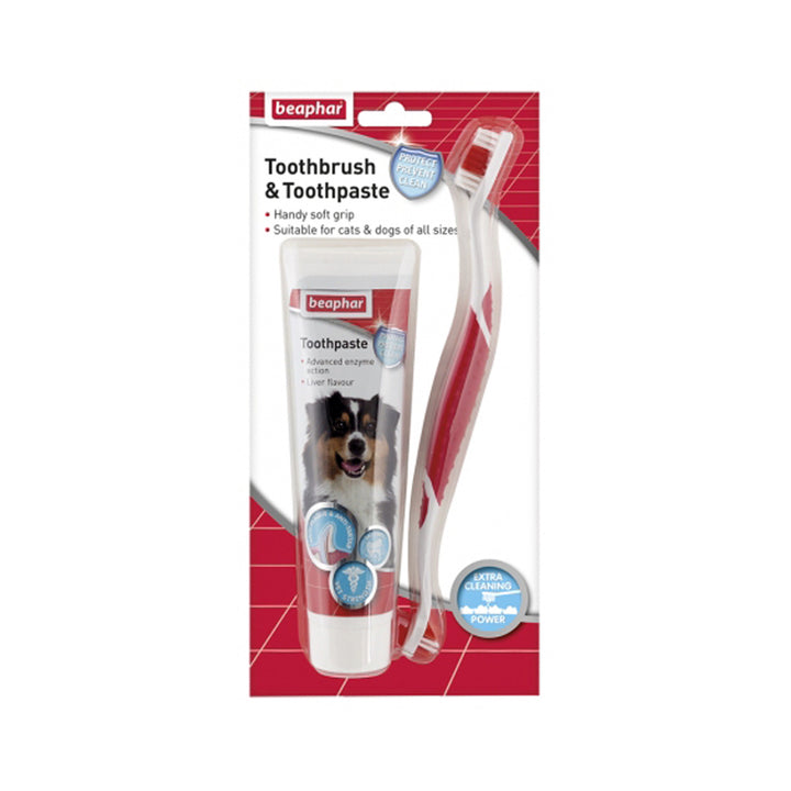 Beaphar Toothbrush And Toothpaste Kit