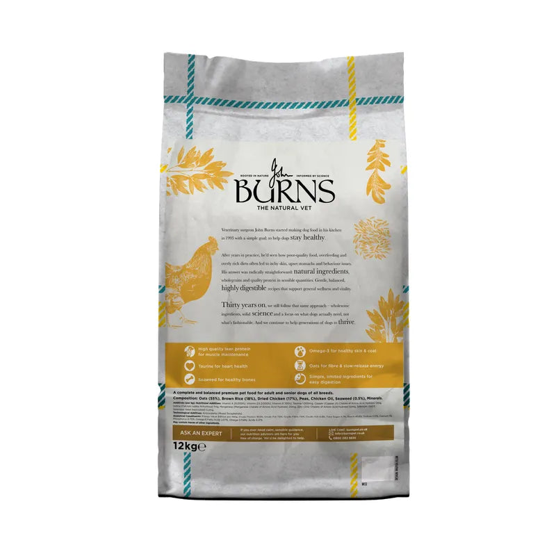 Burns Weight Control Chicken & Oats 2kg