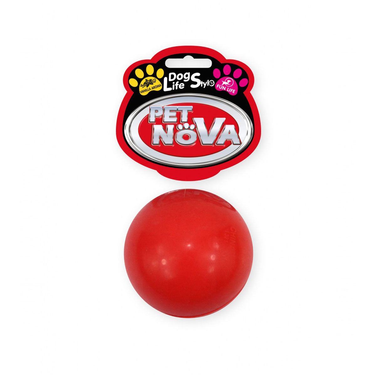 Pet Nova Rubber Ball 5cm