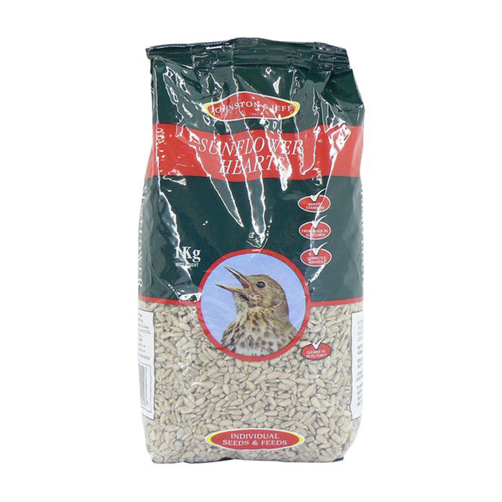 Johnston And Jeff Sunflower Hearts 1kg