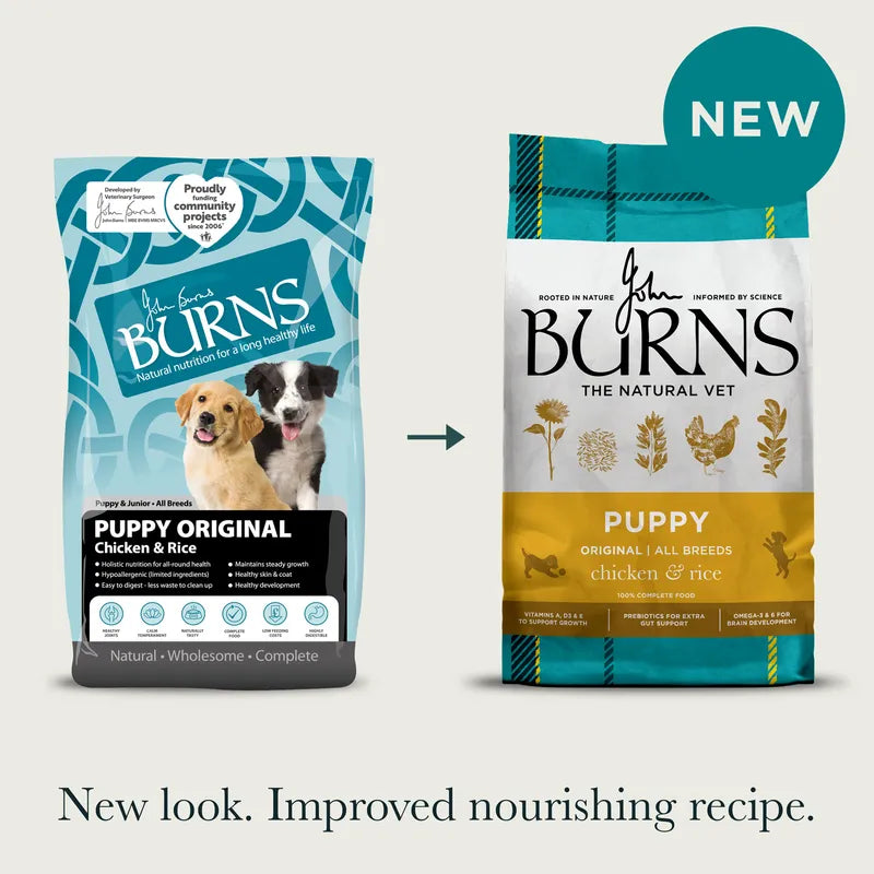 Burns Puppy Original Chicken & Rice 2kg