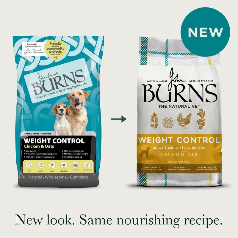 Burns Weight Control Chicken & Oats 2kg