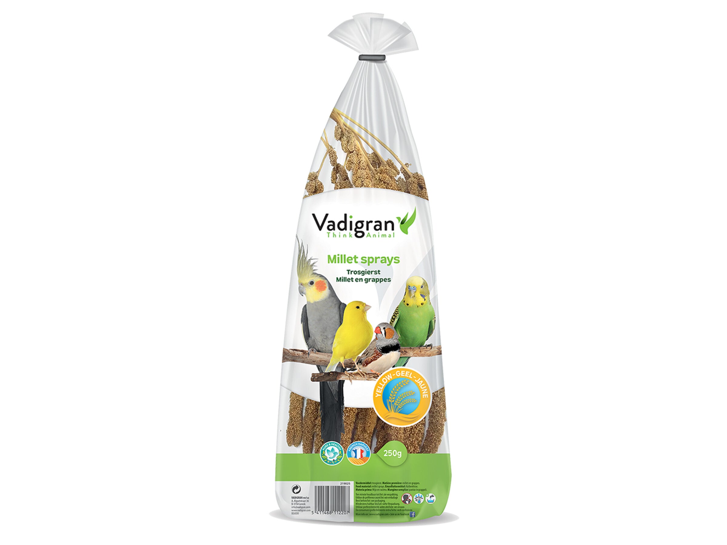 Vadigran French Yellow Millet Sprays 250g