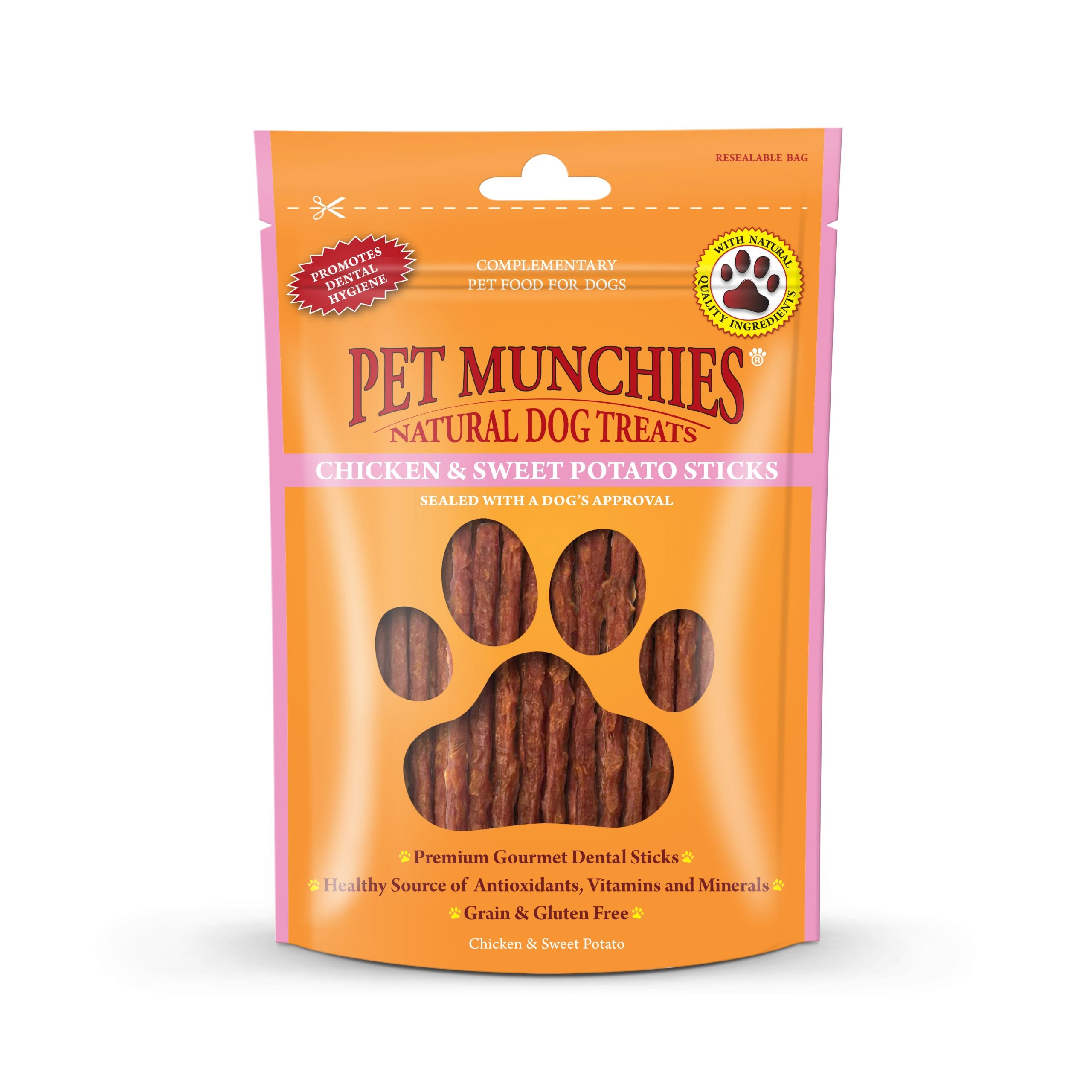 Pet Munchies Chicken And Sweet Potato 90g