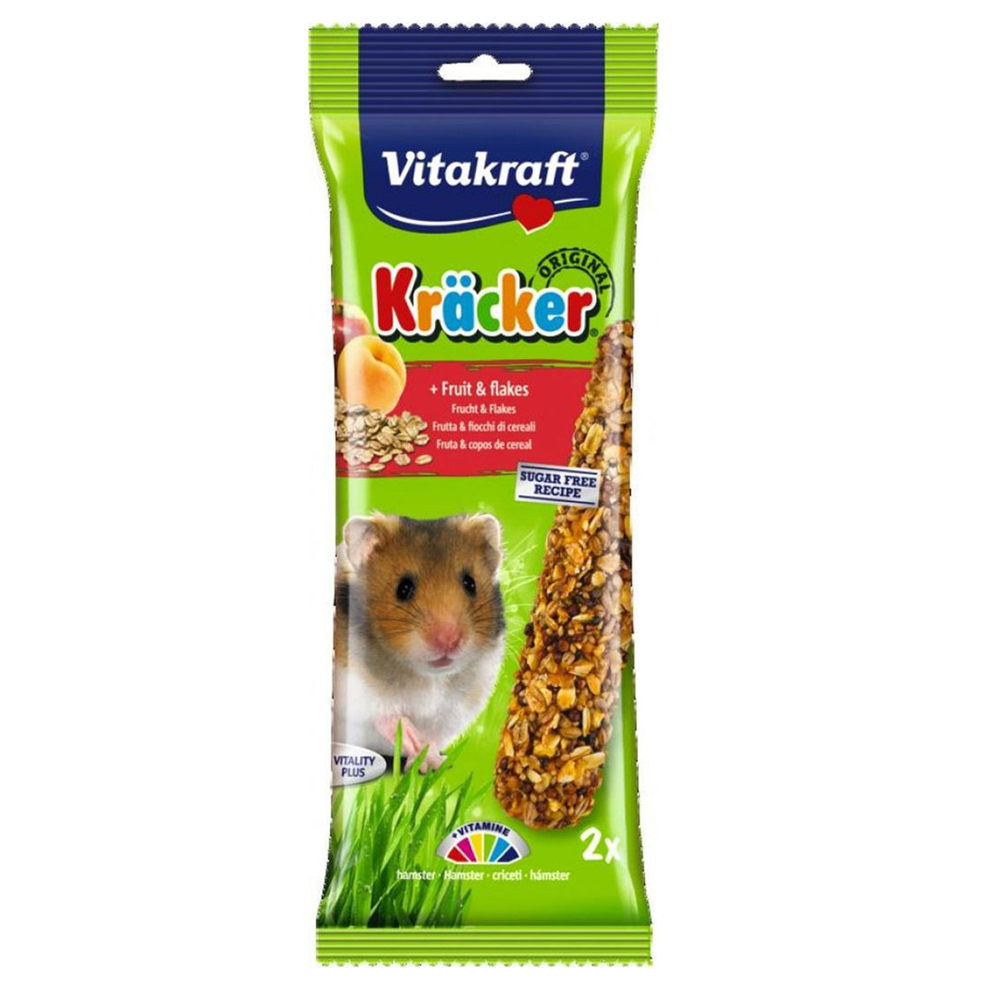 Vitakraft Hamster Fruit-Flakes Sticks 2pcs