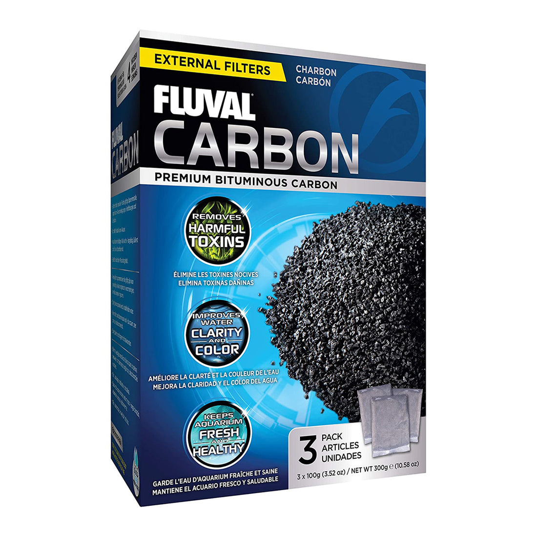 Fluval Carbon 3 X 100 G
