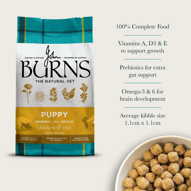 Burns Puppy Original Chicken & Rice 2kg
