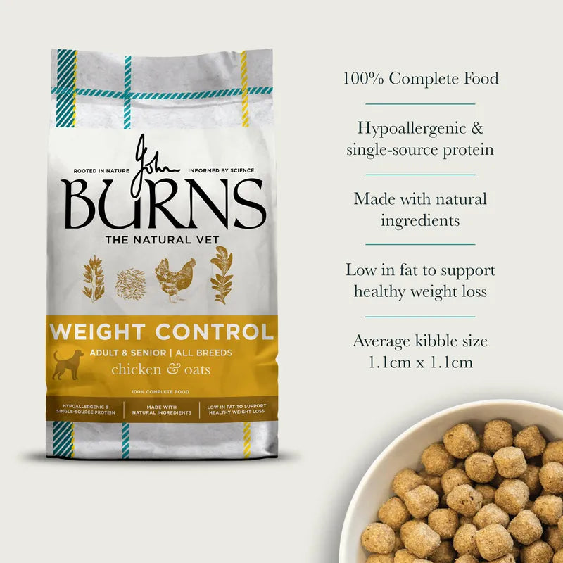 Burns Weight Control Chicken & Oats 2kg