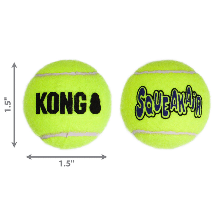 Kong Air Squeaker Tennis Ball X-Small 3PCS