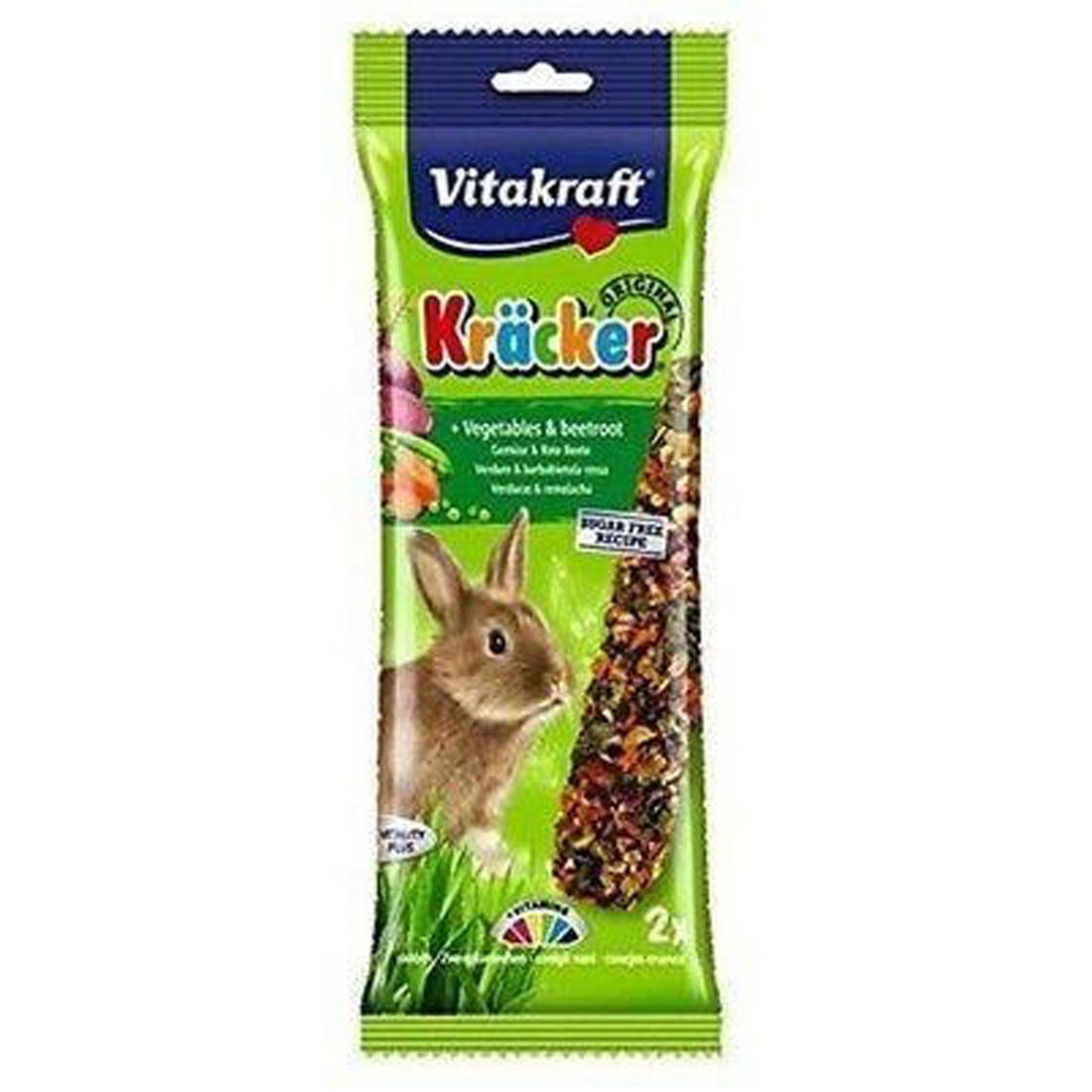 Vitakraft Rabbit Vegetable-Beefroot Sticks 2pcs