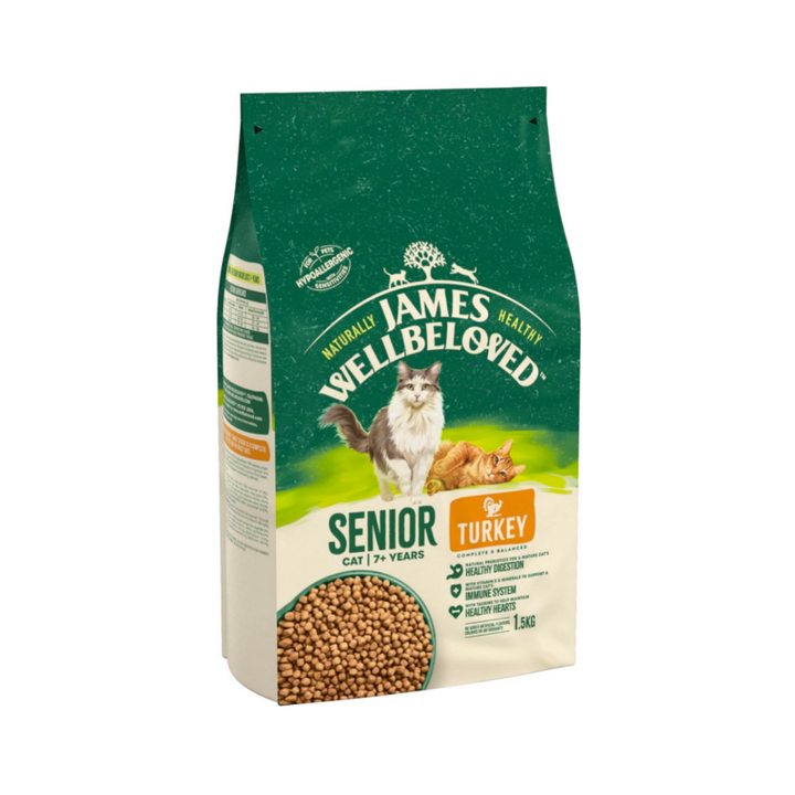 James Wellbeloved Senior Cat Turkey 1.5kg