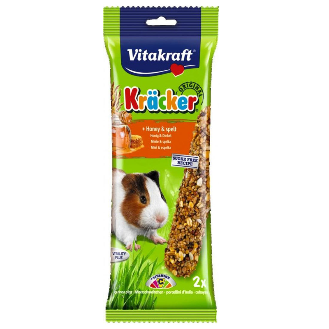 Vitakraft Guinea Pig Honey Sticks 2pcs
