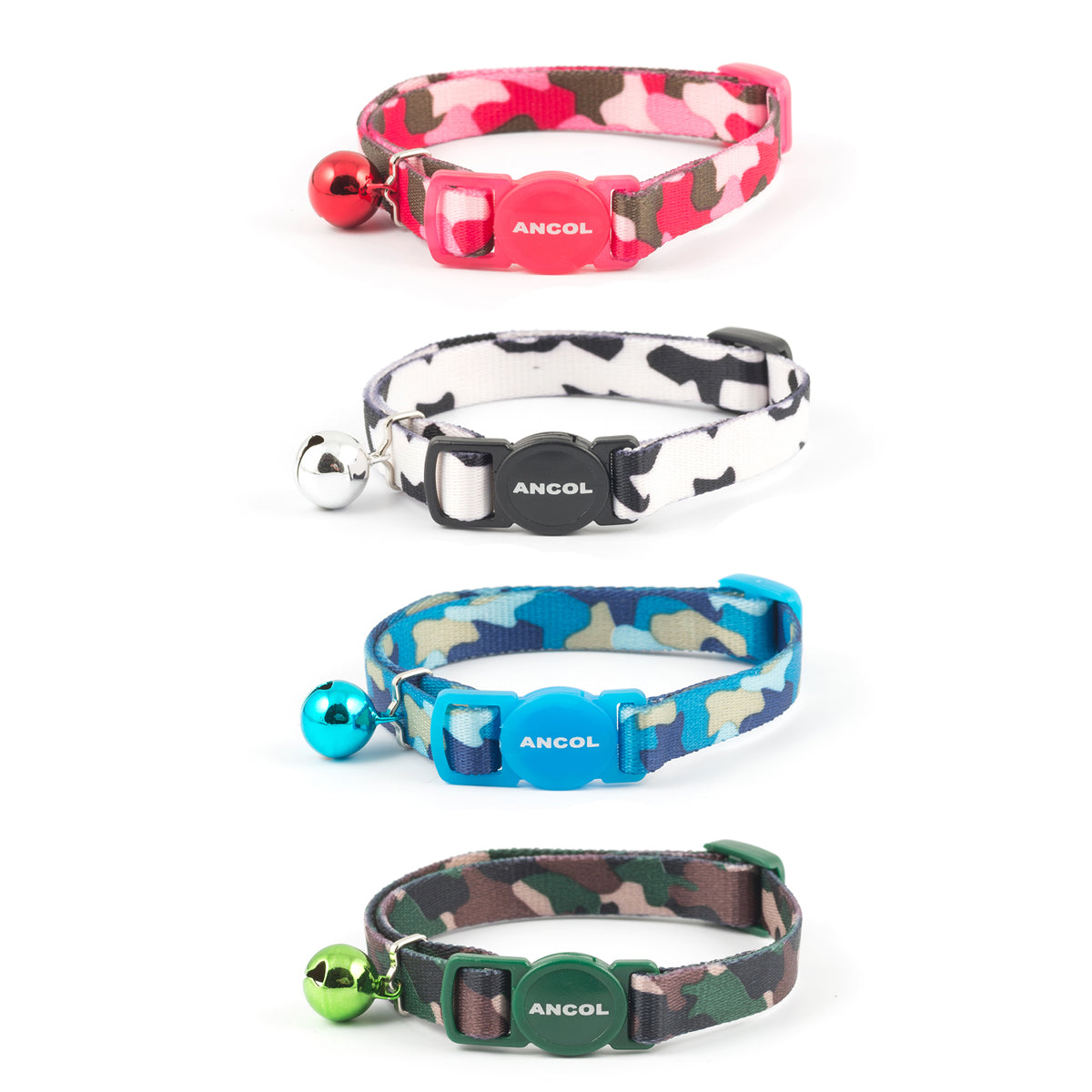 Ancol Camouflage Pattern Safety Cat Collar